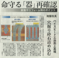 愛媛新聞に「HySPEED工法」が紹介されました